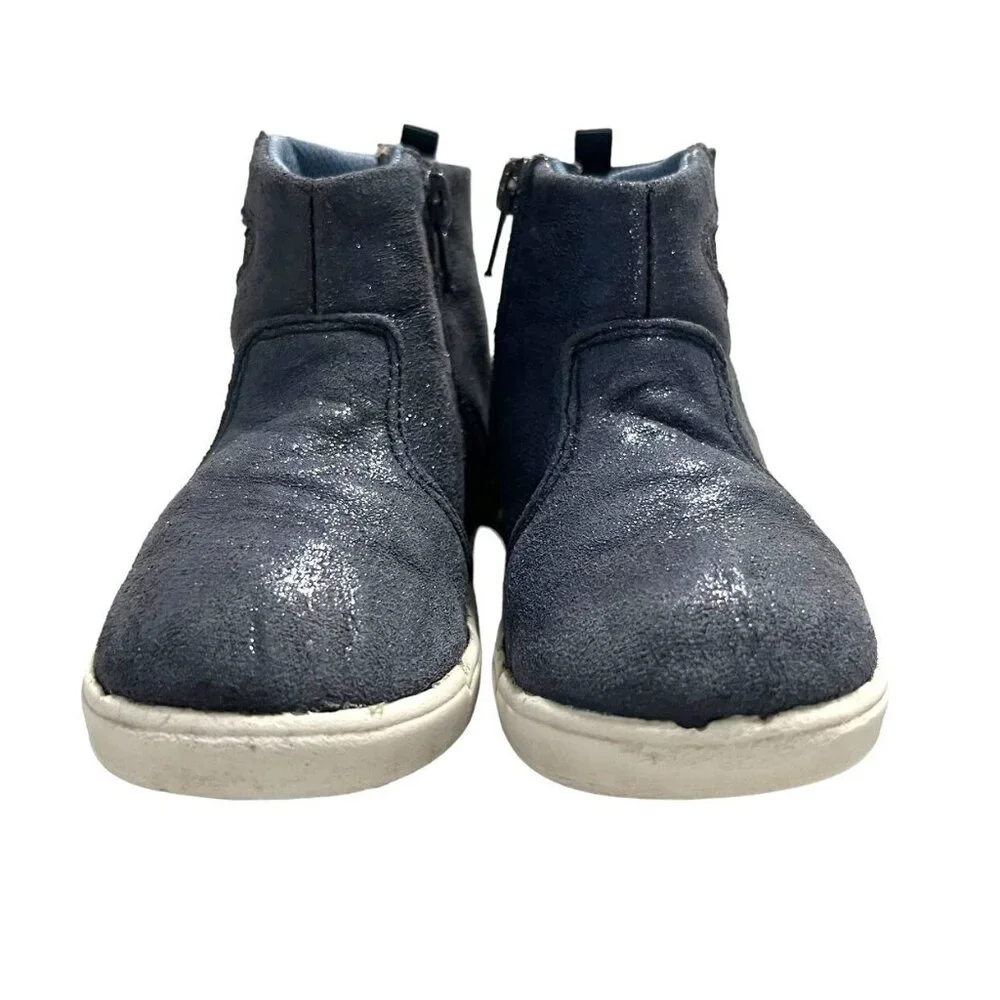Stride Rite Size 9M 360 Navy Blue Nina Boots